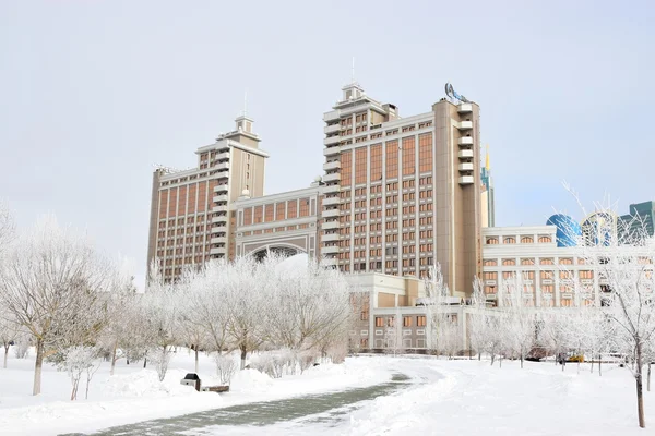 Astana, Kazakistan başkenti modern binalar