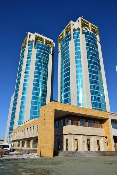 Современные здания в Астане, Казахстан — стоковое фото