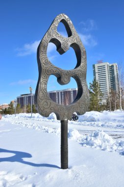 Astana, Kazakistan'ın özgün formu Anıtı
