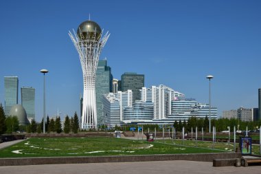 Astana, Kazakistan'ın Baiterek Kulesi