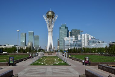 Astana, Kazakistan'ın Baiterek Kulesi