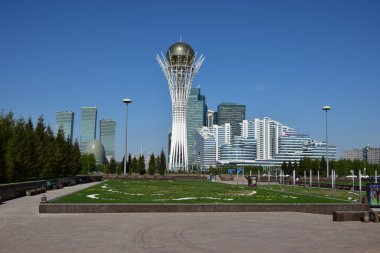 Astana, Kazakistan'ın Baiterek Kulesi