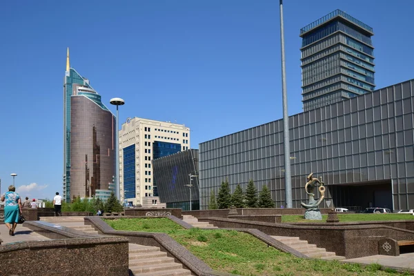 Street view in astana, Kasachstan — Stockfoto