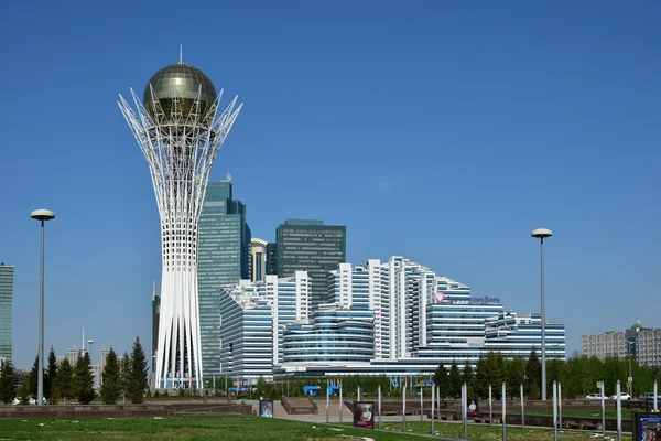 Baiterek věž v Astana, Kazachstán — Stock fotografie