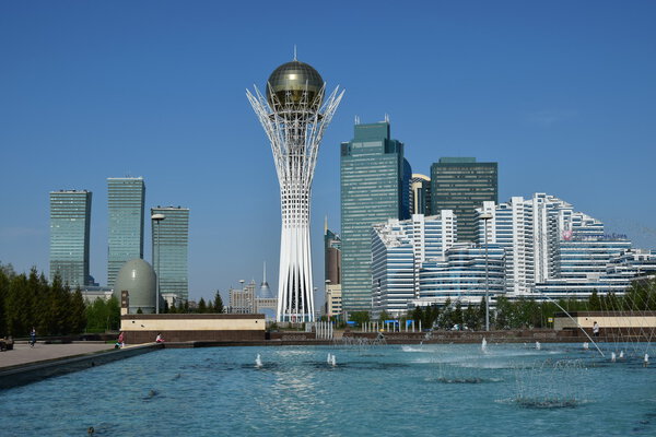 BAITEREK tower in Astana, Kazakhstan