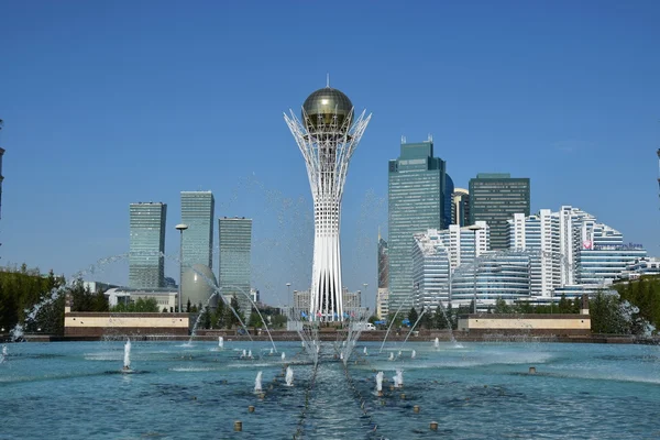 Astana, Kazakistan'ın Baiterek Kulesi — Stok fotoğraf