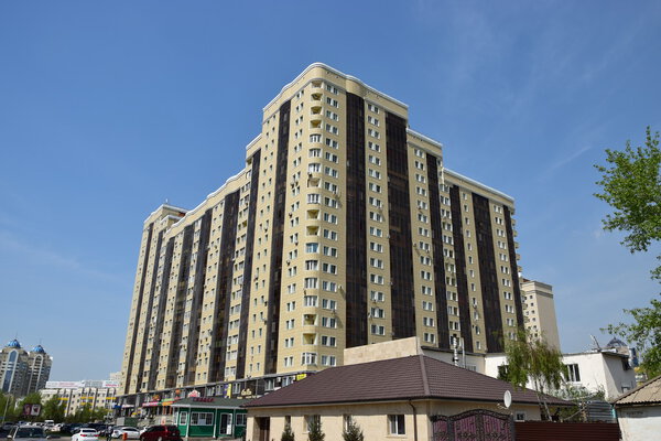 Modern residential buildings in Astana, Kazakhstan