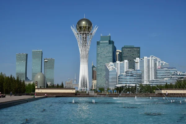 Astana, Kazakistan'ın Baiterek Kulesi — Stok fotoğraf