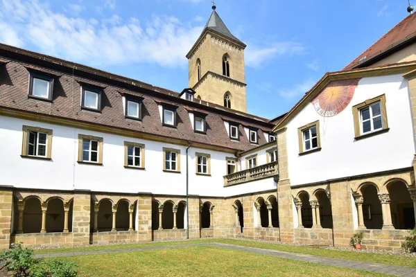 Внутрішній двір монастир кармелітів Бамберг, Німеччина — стокове фото
