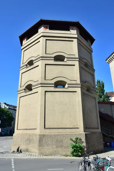 Veduta della porta ISARTOR a Monaco di Baviera, Germania — Foto Stock