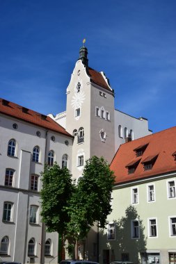 Regensburg, Bavyera, Almanya'nın tarihi bina göster
