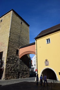 Regensburg, Bavyera, Almanya'nın tarihi bina göster