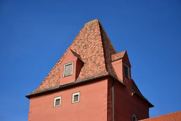 Vue sur le bâtiment historique de Ratisbonne, Bavière, Allemagne — Photo