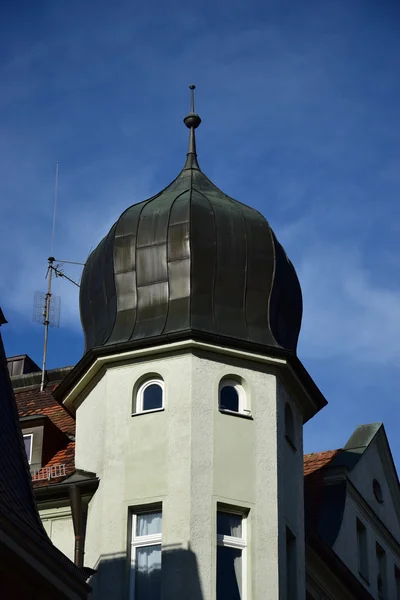 Vue sur le bâtiment historique de Ratisbonne, Bavière, Allemagne — Photo