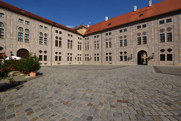 Binnenplaats van het paleis Residenz in München, Duitsland — Stockfoto