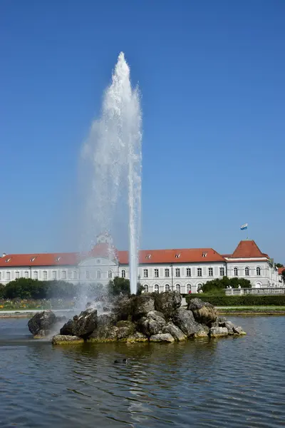 Nymphenburg Paleis in München, Beieren, Duitsland — Stockfoto