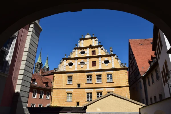 Történelmi épület, Bamberg, Németország — Stock Fotó