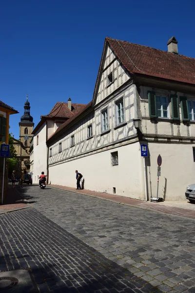 Historisk byggnad i bamberg, Tyskland在班贝格，德国的历史建筑 — Stockfoto