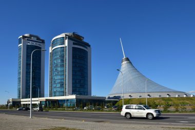 Astana, Kazakistan'ın görünümü