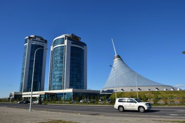Astana, Kazakistan'ın görünümü