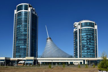 Astana, Kazakistan'ın görünümü