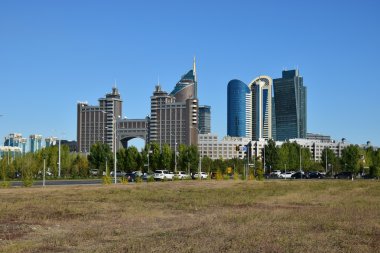 Astana, Kazakistan'ın görünümü
