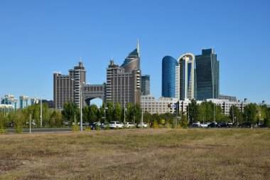 Astana, Kazakistan'ın görünümü