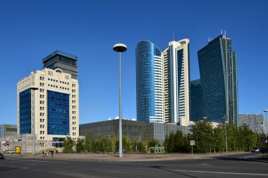 Astana, Kazakistan'ın görünümü