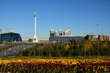 Astana, Kazakistan'ın bağımsızlık Meydanı