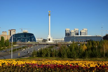 Astana, Kazakistan'ın bağımsızlık Meydanı