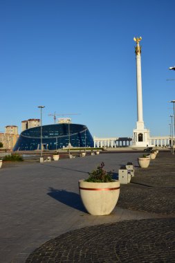 Astana, Kazakistan'ın bağımsızlık Meydanı