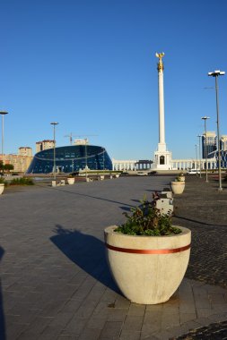 Astana, Kazakistan'ın bağımsızlık Meydanı