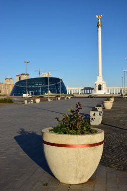 Astana, Kazakistan'ın bağımsızlık Meydanı