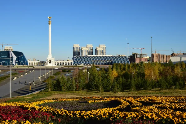 아스타나, 카자흐스탄의 독립 광장 — 스톡 사진