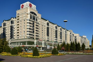 Astana, Kazakistan'ın görünümü