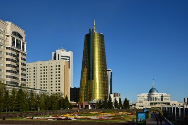 Astana, Kazakistan'ın görünümü