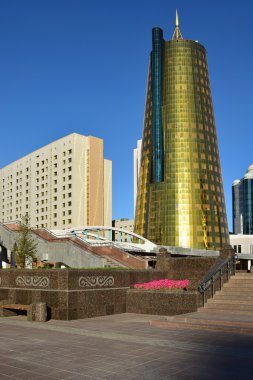 Astana, Kazakistan'ın görünümü