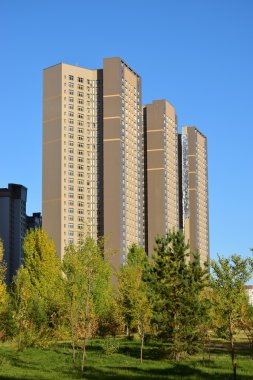 Astana, Kazakistan'ın görünümü