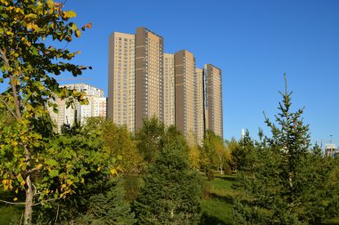 Astana, Kazakistan'ın görünümü