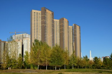 Astana, Kazakistan'ın görünümü