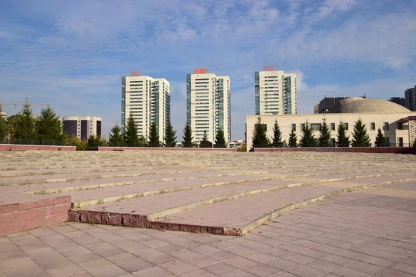 Σύγχρονα κτίρια σε Αστάνα — Φωτογραφία Αρχείου