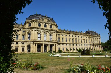Bishop'ın ikamet Wurzburg, Bavyera, Almanya 