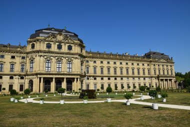 Bishop'ın ikamet Wurzburg, Bavyera, Almanya 
