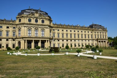 Bishop'ın ikamet Wurzburg, Bavyera, Almanya 