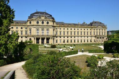 Bishop'ın ikamet Wurzburg, Bavyera, Almanya 