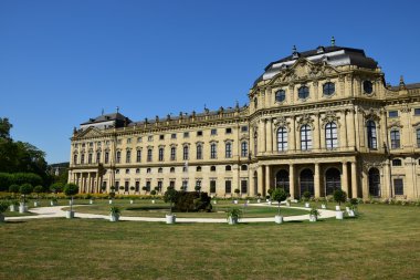 Bishop'ın ikamet Wurzburg, Bavyera, Almanya 