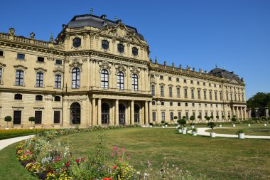 Bishop'ın ikamet Wurzburg, Bavyera, Almanya 