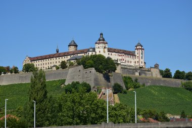 Festung Marienberg kalenin Würzburg, Almanya