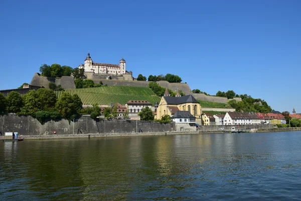 Le château FESTUNG MARIENBERG à Wurzburg, Allemagne — Photo