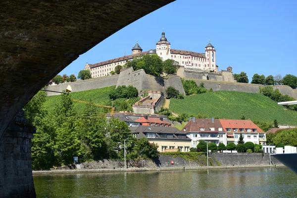 Le château FESTUNG MARIENBERG à Wurzburg, Allemagne — Photo